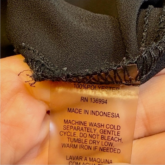 Boho Ruffle Sleeve Off-the-Shoulder Blouse Large - Picture 8 of 10